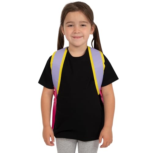 Paw Patrol Backpack 3 Piece Set | Skye Girls Backpack, Lunch Bag And Water Bottle | Girls School Bag | One Size Purple4