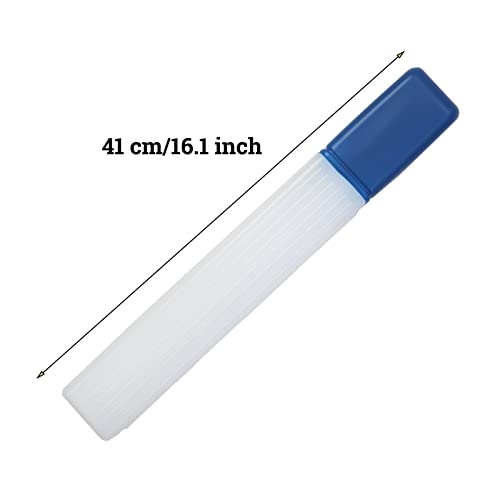Image of NUOMI 2 Pcs Knitting Needle Storage Box Plastic Storage Tube Case Crafts Knitting Sewing Tool Holder, Portable, 41 cm, Plastic Storage Containers for Household Use