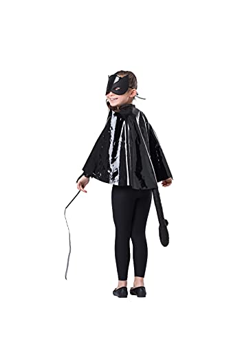 Disfraz de Gato Negro para Niñas T4/S M/L miniatura 2