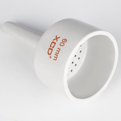 Xcd XCD-PORCELAIN-BUCHNERFUNNEL Porcelain Buchner Funnel, 60 Mm Porcelain Buchner Filter Funnel O.D. 6 Cm I.D. 5.7 Cm Porcelain Funnel For Laboratory thumb #3