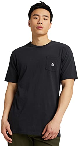 Burton Men s Colfax Short Sleeve Tee (True Black, LG)