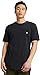 Burton Mens Colfax Short Sleeve T-Shirt, True Black New, Medium