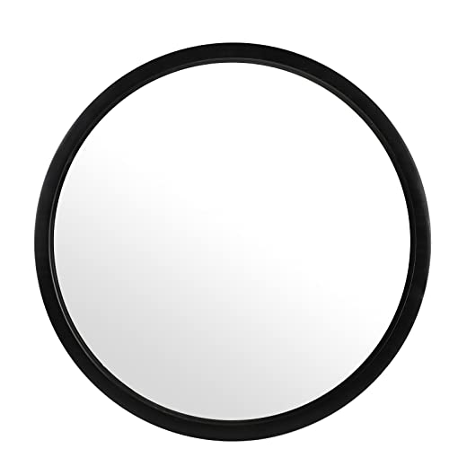 JIYUERLTD Ronde Spiegels 24 inch Wandspiegels Decoratieve Houten Frame Morden Spiegels voor Badkamer Entryways… - Image 3