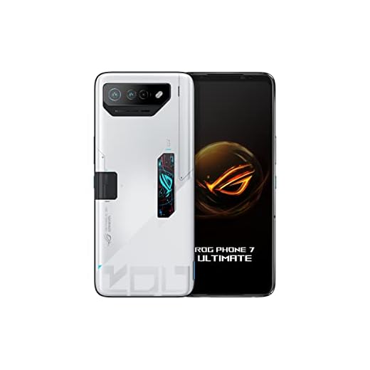 ASUS ROG Phone 7 Ultimate, EU Official, Black, 512GB Storage and 16GB RAM, 6.78 Inches, Snapdragon 8 Gen 2