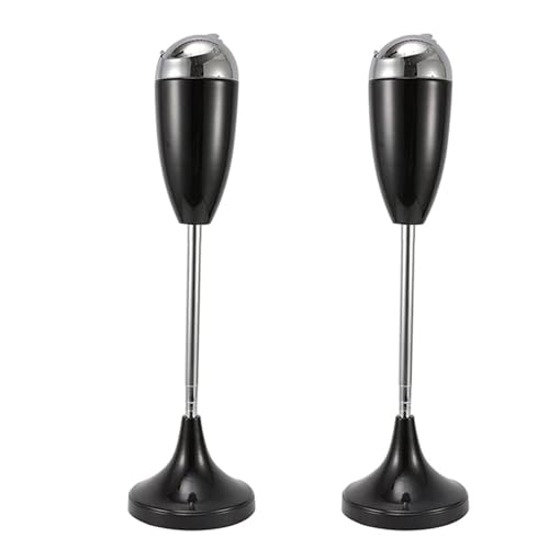 Cendriers sur pied extérieurs résistants aux intempéries lot de 2 pour terrasse et balcon