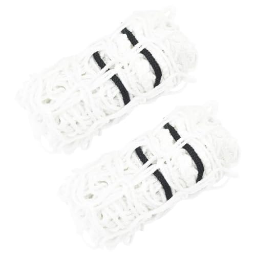 Filet à foin blanc pour écurie et ferme lot de 2 sacs de couchage alimentaire cheval 75 cm