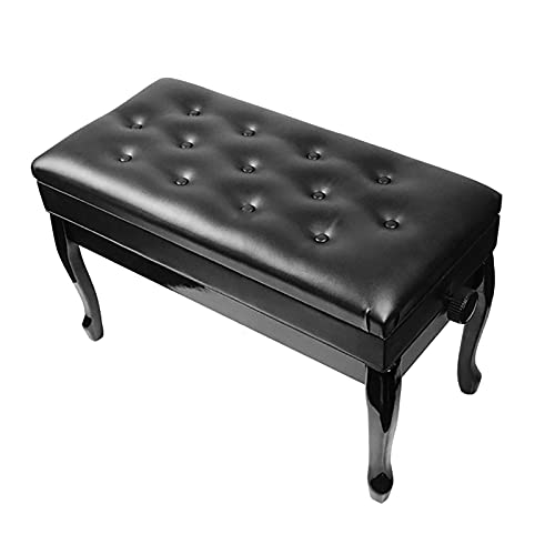 Tabouret De Piano, Tabouret De Coiffeuse Banc De Piano Réglable Pour 2 Personnes Tabouret De Piano Duo À Levage Automatique Avec Compartiment À Musique Et Siège Rembourré En PU, Hauteur: 48 ~ 58 Cm - Les Beatles, Paul McCartney, John Lennon, RIngo Starr, George Harrison Tabouret De Piano, Tabouret De Coiffeuse Banc De Piano Réglable Pour 2 Personnes Tabouret De Piano Duo À Levage Automatique Avec Compartiment À Musique Et Siège Rembourré En PU, Hauteur: 48 ~ 58 Cm