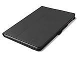 Boriyuan Leather Case Compatible for iPad 9.7 2018(6th Gen)/2017(5th Gen)/iPad Pro 9.7/iPad Air 2 &1- Leather Smart Cover Protective Folio Flip Stand with Pencil Holder Magnetic Auto Sleep/Wake(Black)
