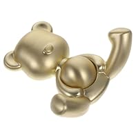 Amosfun 1 Set Bear Coat Hook Zinc Alloy Wall Hook Wall Coat Hanger Bear s Pant s Vintage s Storage Closet Clothes Hanger Umbrella Holder Hat s