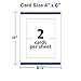 Avery Printable Postcards with Sure Feed Technology, 4