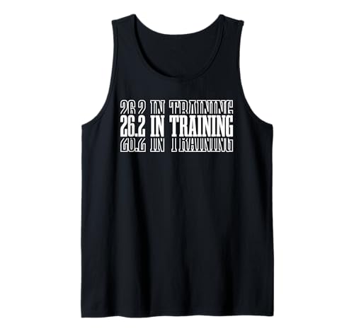 26.2 In Training Corredor de maratón ------- Camiseta sin Mangas
