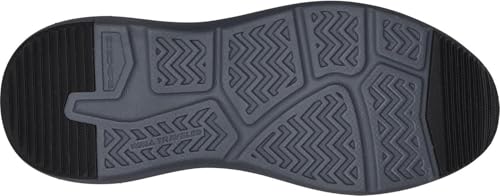 Skechers - Mens Slip-Ins Relaxed Fit: Parson - Oswin Slip On Shoes, Color Black Ii, Size: 11.5 M US3