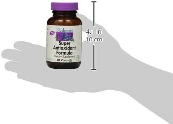 BlueBonnet Super Antioxidant Formula Vegetarian Capsules, 30 Count