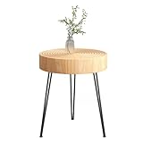 Questo tavolino è costruito per durare a lungo e può essere utilizzato sia all'interno che all'esterno. Un bellissimo tavolino può completare la tua casa moderna a tema. Questo tavolino è realizzato con materiali di alta qualità, puoi posizionarlo in giardino, balcone, soggiorno, camera da letto, ecc., perfetto per un uso a lungo termine.