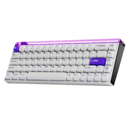 Amazon | MelGeek MADE68 Pro+ 有線ゲーミングキーボード｜65