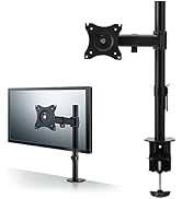 エレコム PCモニターアーム ディスプレイアーム 回転 ショート ブラック DPA-SS01BK