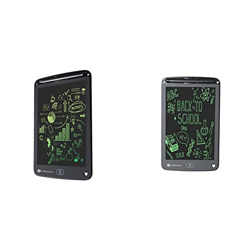 Image of Portronics Ruffpad 12M Re-Writable Multicolor LCD Writing Pad & Portronics Ruffpad 12E Re-Writable LCD Writing Pad