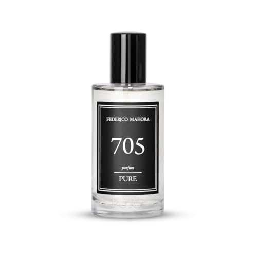 PURE 705 Perfume de Hombre Eau de Parfum 50ml – Fragancia Chipre con Notas Acuáticas y Especiadas – Aroma Cálido y Puro de Larga Duración