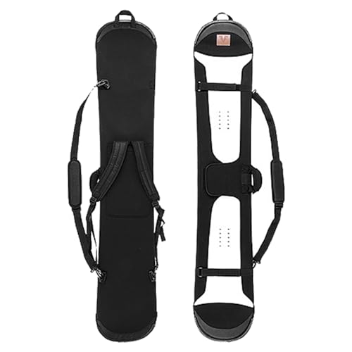 MAYTHON Snowboard Setback Stance Protection Waterproof Scratch-proof Sleeve Cover Open Binding (160 * 30cm(63 * 11.8in))