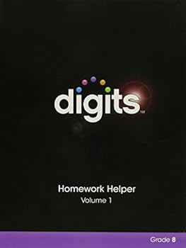 Paperback Digits Homework Helper Volume 1 & Volume 2 Package Grade 8 Book