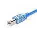 J-ZMQER 30ft 10M USB 2.0 Printer Extension Cable Cord Lead A Male to B Blue