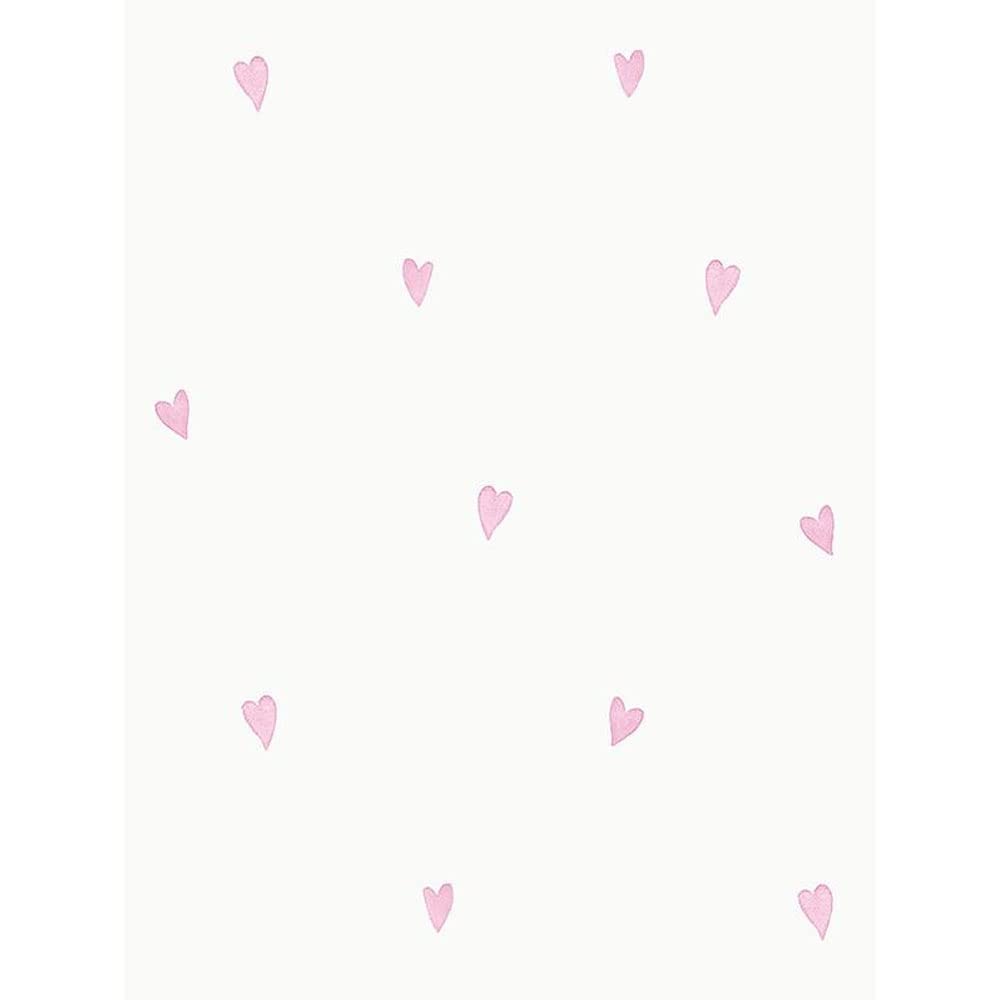 Holden Decor Make Believe Love Hearts Pink Wallpaper 12581 - Kids Childrens