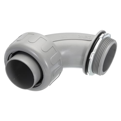 Conector de conducto hermético de PVC resistente a la corrosión con rosca 2NPT 4