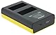 PATONA LCD Ladegerät USB-C Kompatibel mit Fujifilm NP-W126S NPW126 NP W126s W126 Akkus FinePix HS 30EXR 50EXR XM5 X100F X100V X100VI XA1 XA2 XA3 XA5 XS10 XT3 XT20 XT30 II XT5 XT50 X-M5