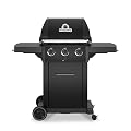 Broil King 824157 Royal 320 Shadow 3-Burner Natural Gas Grill in Black