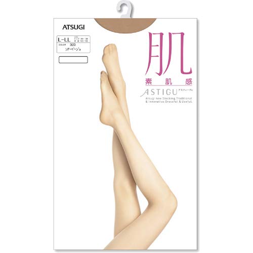 AtsugiASTIGU skin (shear beige) size L-LL