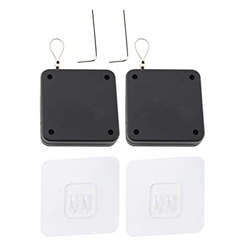 Tehaux 2 Pcak Punch- Free Automatic Sensor Door Closer, Multifunctional Automatic Door Closer, Residential Commercial Auto Door Closer With Drawstring, Closer Door For Internal, Home, Storm #TOP13