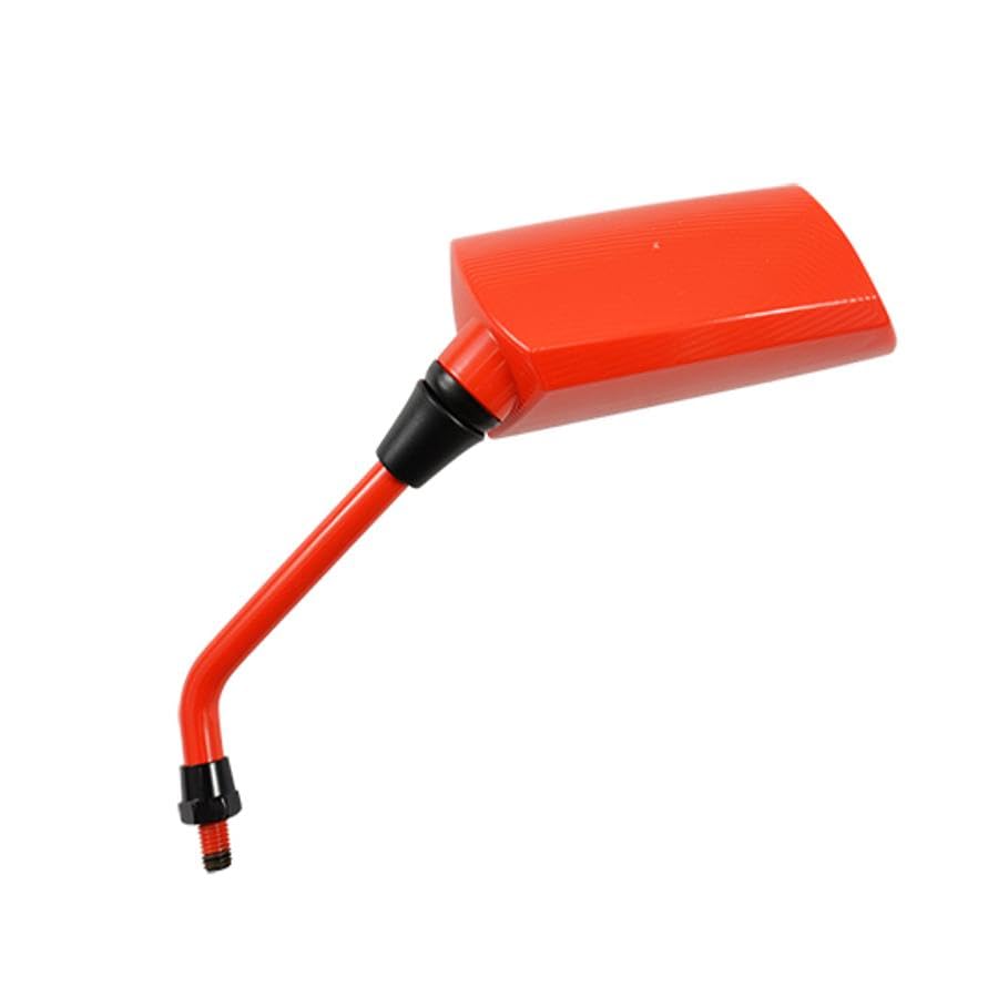 Rétroviseur moto scooter F1 8mm rouge verni gauche pour éliminer les angles morts