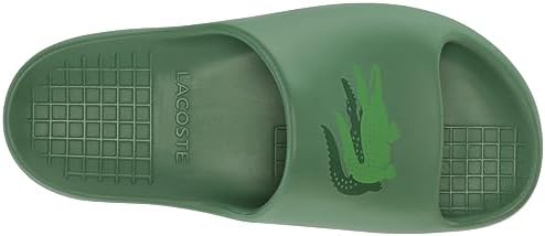 Lacoste Men's Serve Slide 2.0 123 1 CMA Sandal, Green/Green, 10 | Image 4