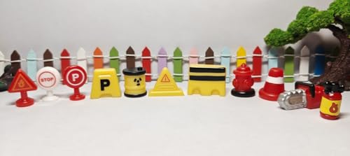Image of Miniature Construction Equipment Set of 11 - Tiny Tools for Mini Garden, Terrarium, Fairy Garden, Dollhouse Decor Gifting | Cute Mini Toy Tools for DIY & Decoration