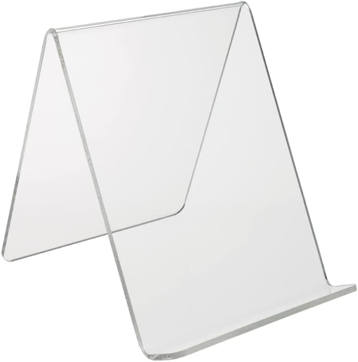 SOURCEONE.ORG Source One 6 Acrylic Easel Book Holder Rack Stand (1 Pack)