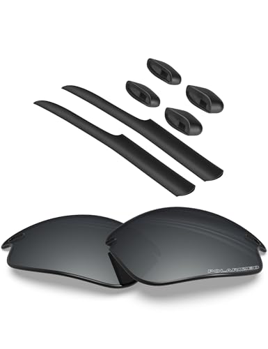 Image of BLAZERBUCK Polarized Replacement Lenses & Sock Kit for Oakley Fast Jacket OO9097 /Fast Jacket Asian Fit OO9162 Sunglass