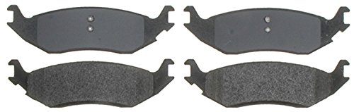 Patin de frein ACDelco 14d967 m pour réparer un freinage arrière usé