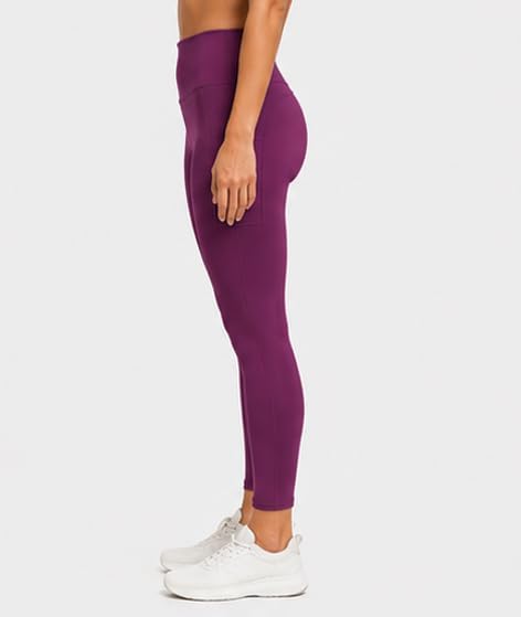 Image of Women's Cotton Lycra Ankle Length Leggings | Regular Rise, Soft 4 Way Stretch Fabric | Casual & Ethnic Wear