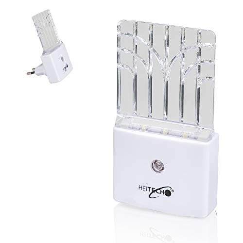 Preisvergleich Produktbild Safe2Home® hochwertiges Design LED Nachtlicht / Nachtleuchte - Licht mit Lichtsensor Dämmerungssenor