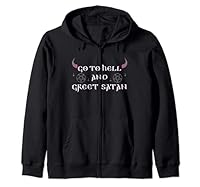 Aesthetic Pastel Goth Satan Lucifer Baphomet Yami Kawaii Kapuzenjacke
