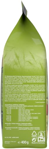 Vitakraft Menu Vital, Hamsterfutter, mit Gemüse, mit Nüssen, mit lebenswichtigen Vitaminen und Mineralien, ohne Zusatz von Zucker und Getreide (6X 400g)