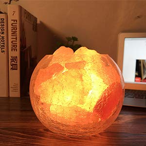Amazon.co.jp : PEXWELL ヒマラヤ岩塩ランプ led 空気浄化 安眠効果