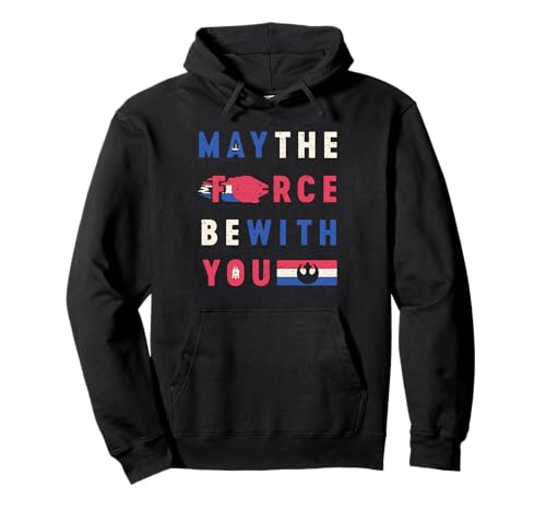 Sweat Star Wars May The Force Be With You - Hoodie Americana Casual
