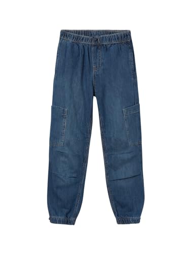 Mayoral Baggy Cargo Denim Pants for Boys Medium