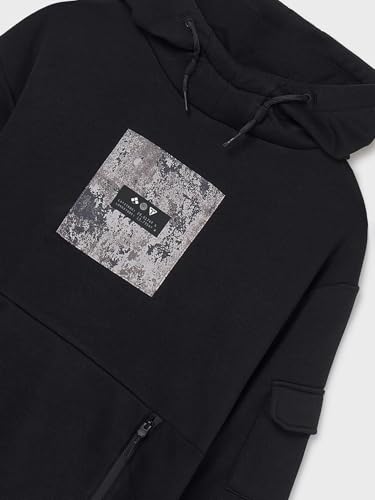 Mayoral Contrast Pullover for Boys Black3