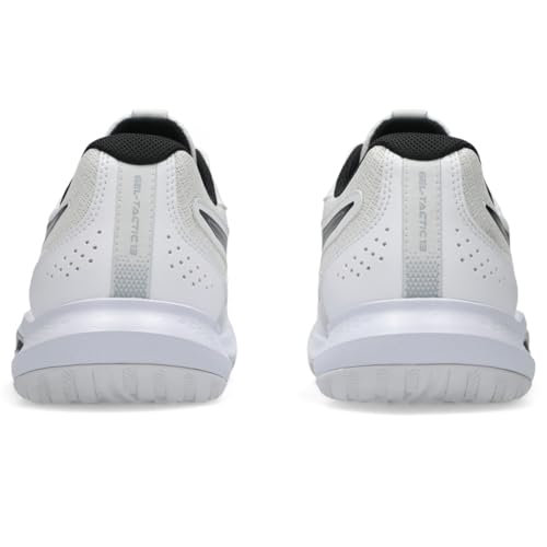 ASICS Men's Gel-Tactic 13 Volleyball Shoes, 8.5, White/Black - image 5