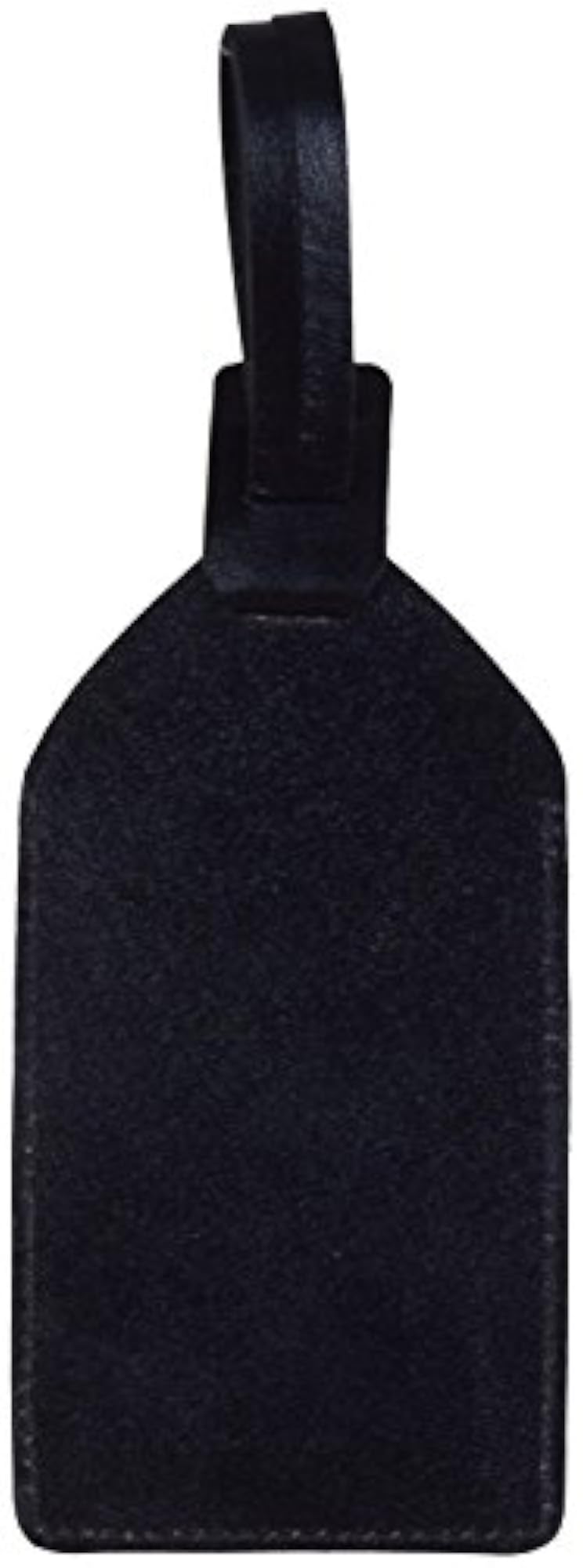 Set of 4 Black & Brown Luggage Tags