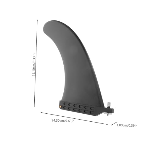YARNOW Detachable Surfboard Balance Fin Durable Plastic Stabilizer for Improved Steering and Stability Essential Paddleboard Accessory Compatible with Various Surfboards