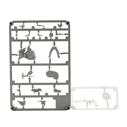 Figura WizKids D&D Human Warlock Male sin pintar miniatura 3