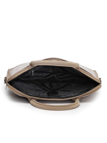 Image of Thomas Scott Men Checked PU Laptop Bag